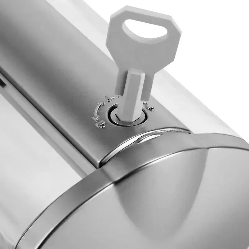 Wall Mounted Soap Dispenser 350ml – Silver ABS Pump Soap Dispenser Axl