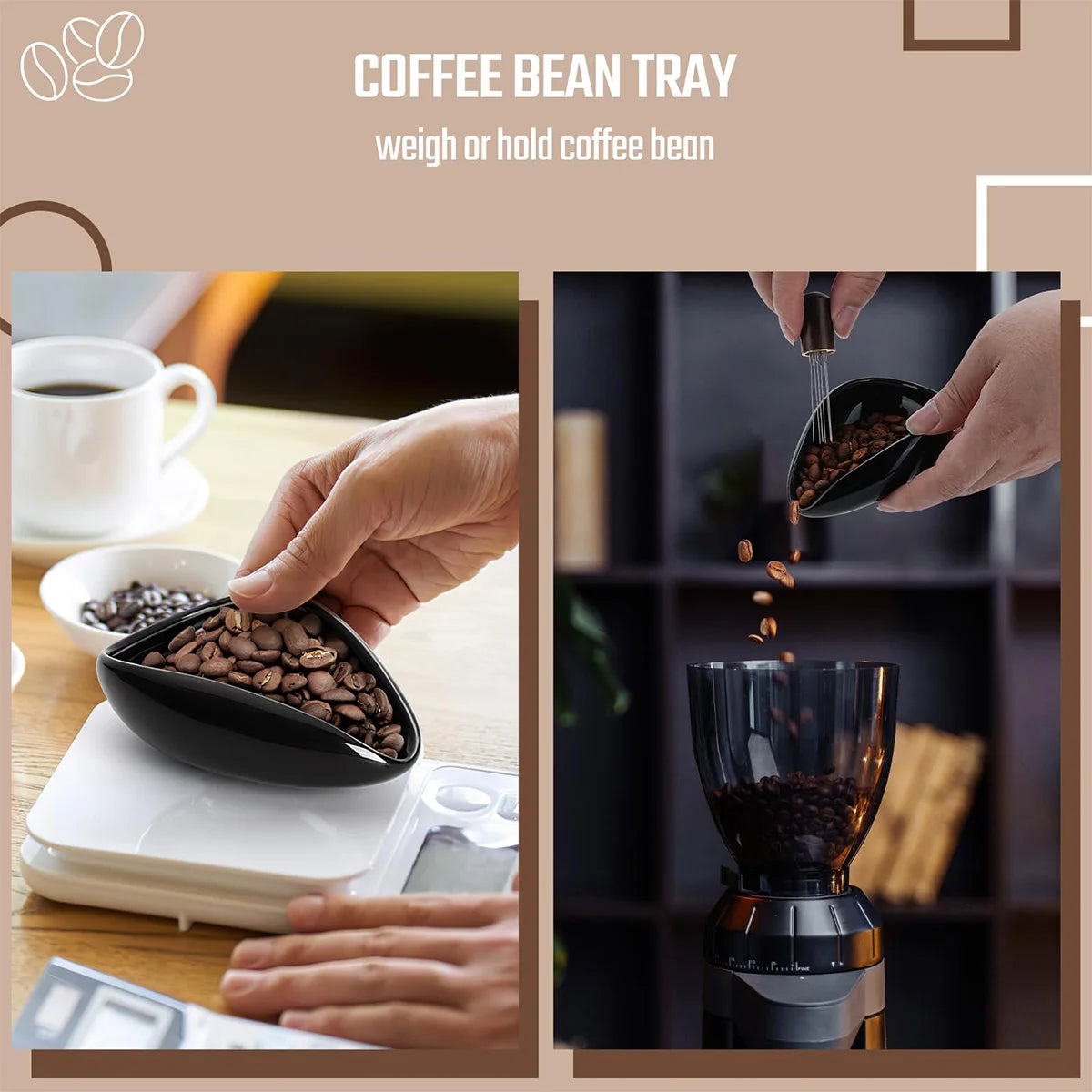 Leeseph Ceramic Coffee Dosing Cup & Spray Bottle Kit Coffee Dosing Kit Axl