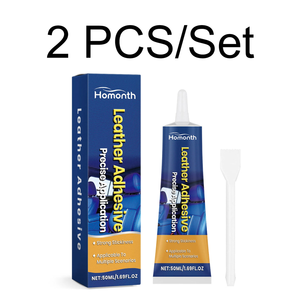 Flexible Leather Repair Glue – Quick-Dry Strong Bond 50ml Leather Repair Adhesive Axl 2 PCS