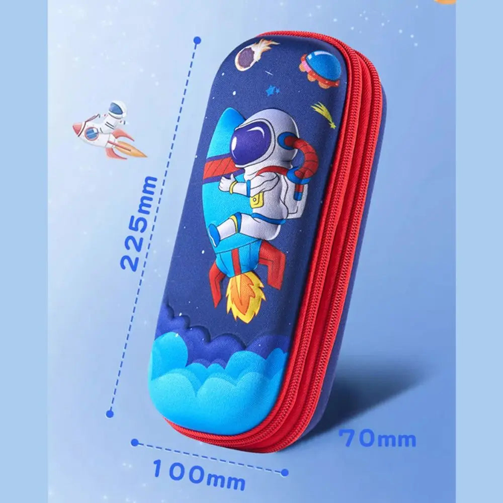 3D EVA Pencil Case – Large Capacity Waterproof Pen Organizer Pencil Case Axl