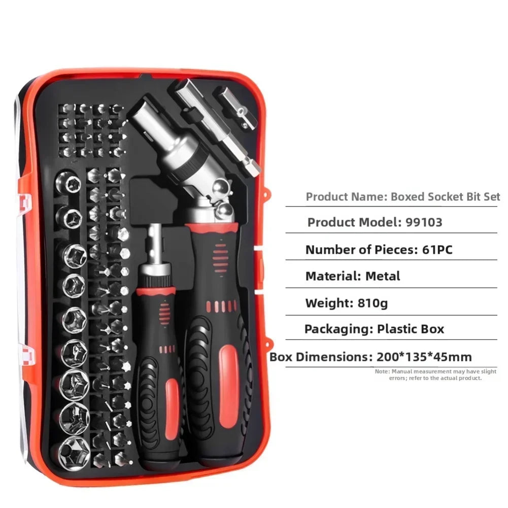 Ratcheting Screwdriver Set – Magnetic Bits & Sockets Kit Ratcheting Screwdriver Set Axl type E China Mainland