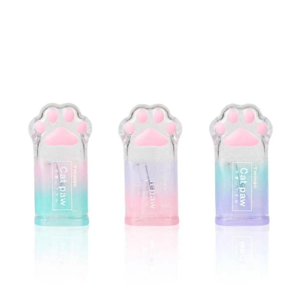 Cute Cat Claw Pencil Sharpener – Portable Gradient Color Novelty Pencil Sharpener Axl