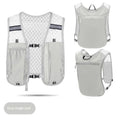 Lightweight Reflective Hydration Running Vest & Phone Holder Hydration Running Vest Axl Gray
