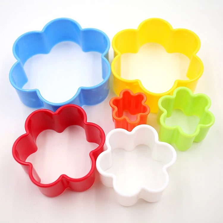 Cookie Cutter Mold Set – Circle, Heart, Star & Flower Shapes Cookie Cutter Mold Axl