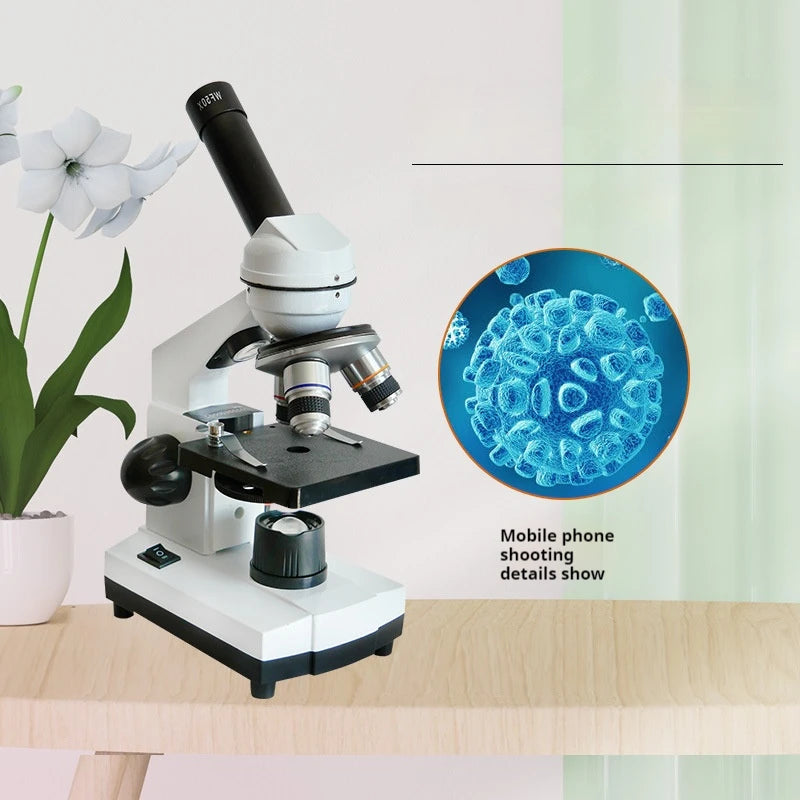 Children's Biological Microscope – 500X Optics Science Kit Children's Microscope Axl