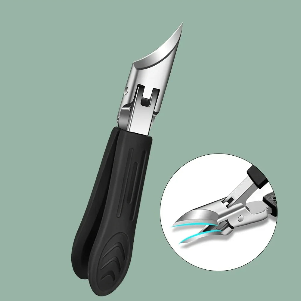 Professional Stainless Steel Nail Clipper Set – 1 or 7 Pcs Nail Clipper Set Axl Black C