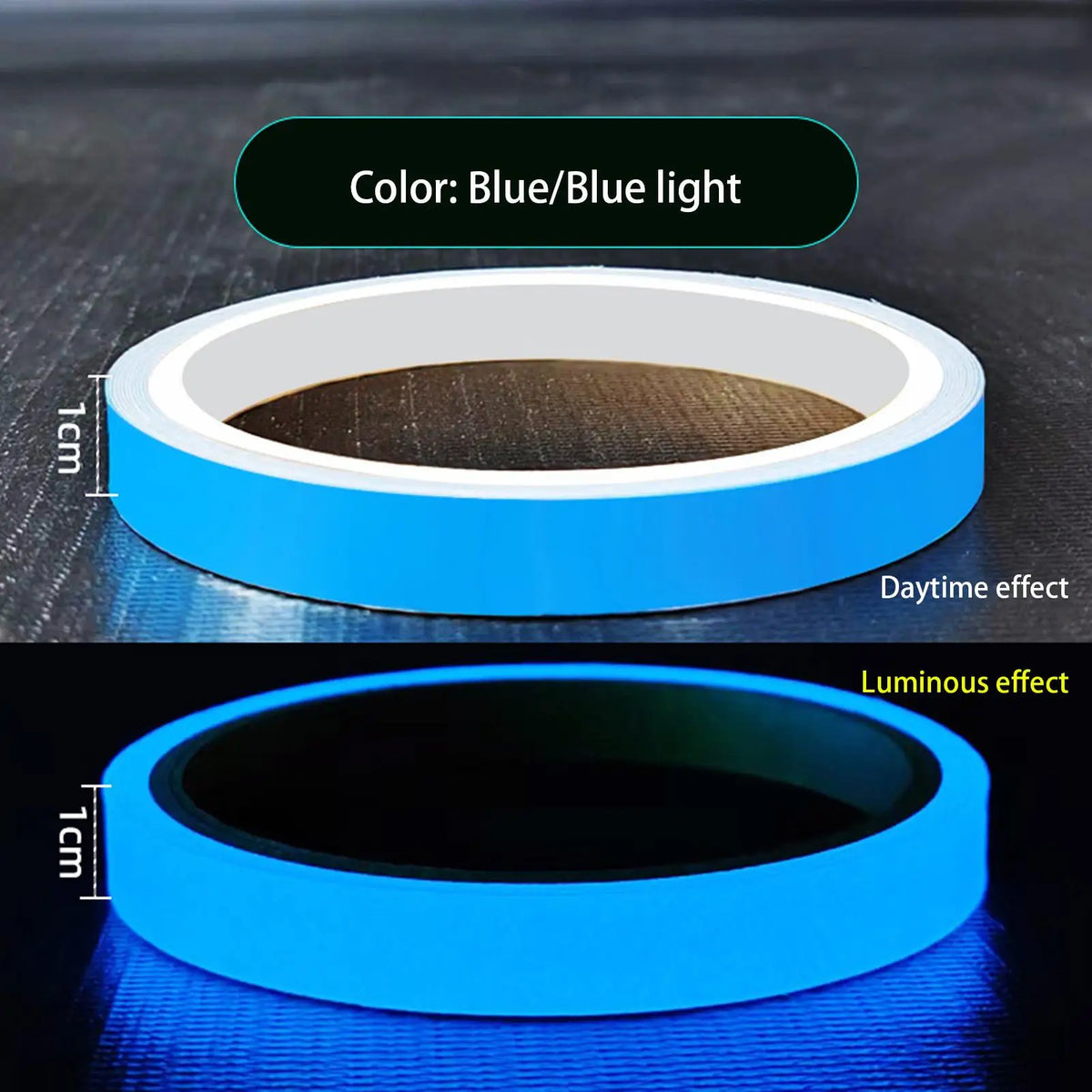Glow-in-the-Dark Tape – Fluorescent Safety Tape for Stairs Glow Safety Tape Axl