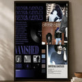 Crystal Castles Music Poster – Self-Stick HD Wall Art Decor Wall Art Poster Axl White13 60X90cmNoframe