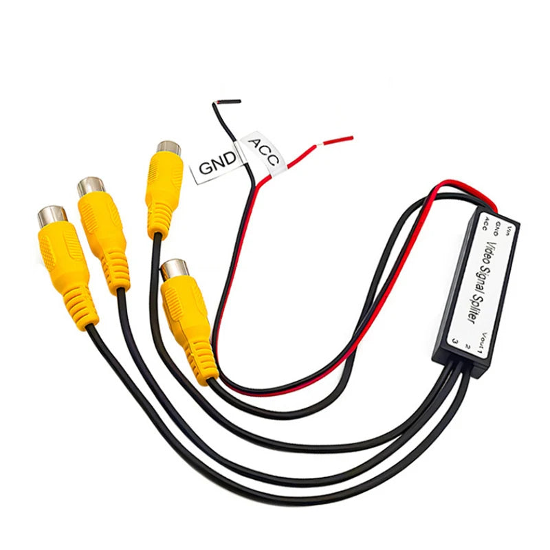 CVBS & AHD 720P Car Video Splitter – 1 In 3 Out Booster Car Video Splitter Axl