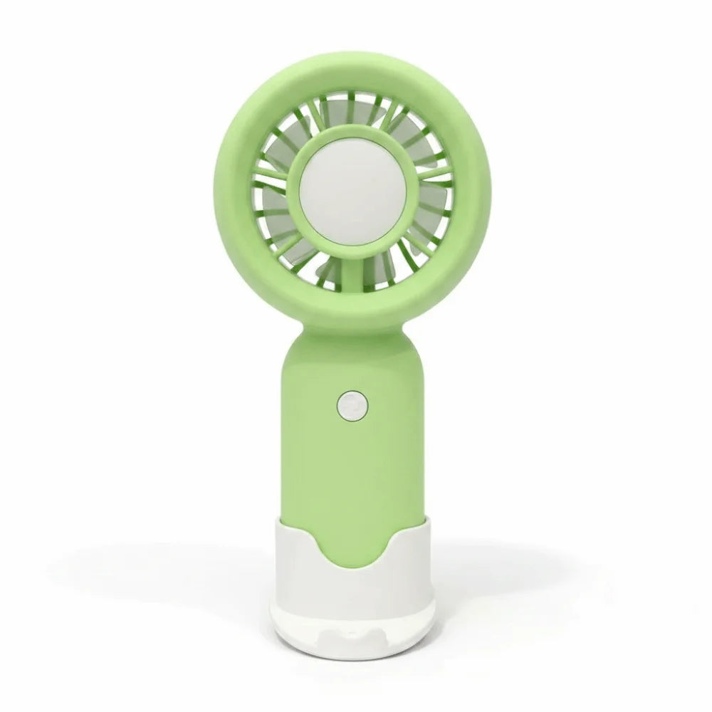 USB Rechargeable Mini Handheld Fan – Clover Design Mini Handheld Fan Axl Style A