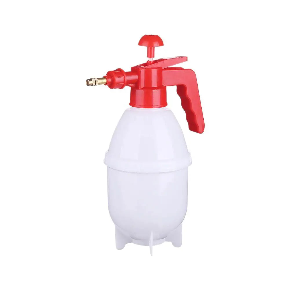 2L One-Hand Pressure Spray Bottle | Manual Pump Garden Sprayer Garden Pump Sprayer Axl White