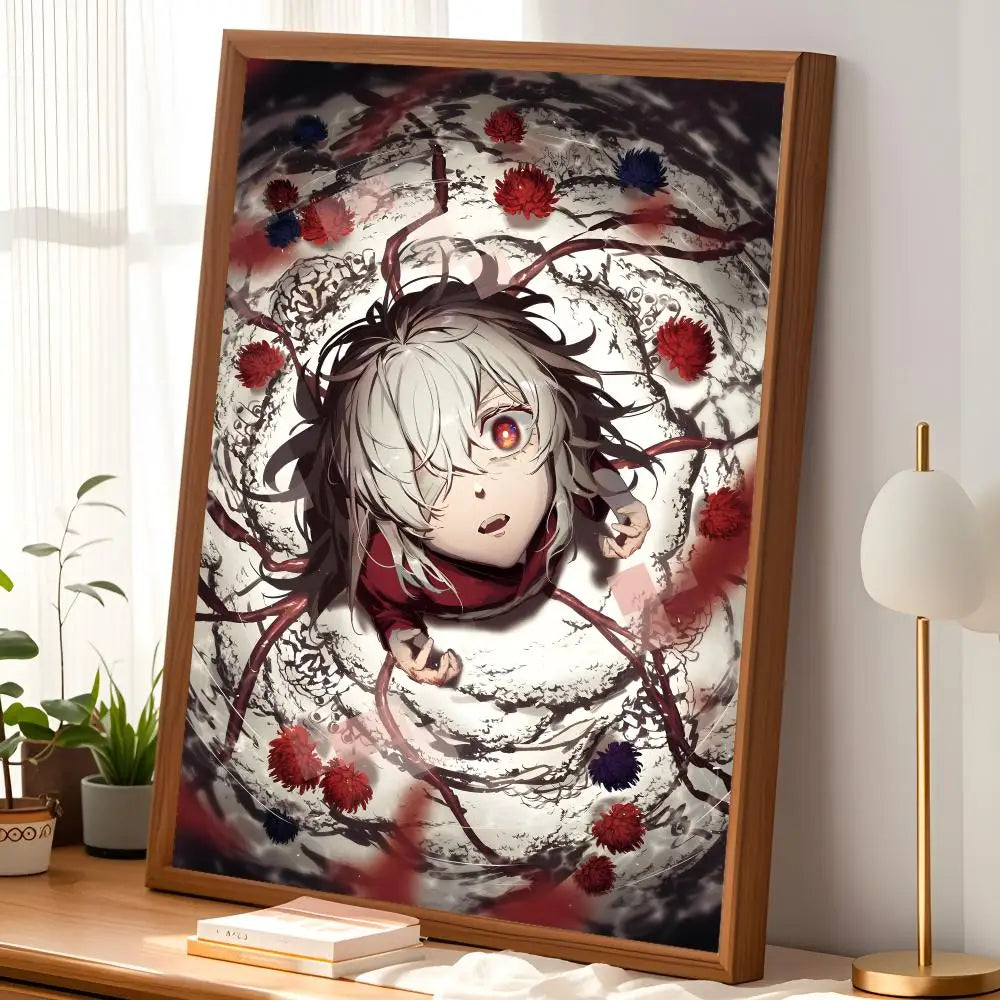 Summer Time Rendering Anime Poster – Self-Stick HD Wall Art Anime Wall Poster Axl