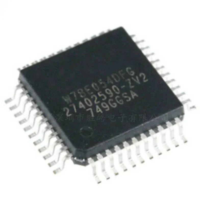 W78E054DFG TQFP-44 Microcontroller IC Chip SMD Controller Microcontroller IC Chip Axl Default Title