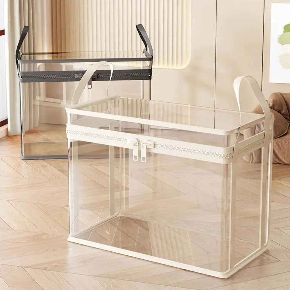 Transparent Doll & Toy Storage Bag – Stackable Dustproof Organizer Toy Storage Organizer Axl