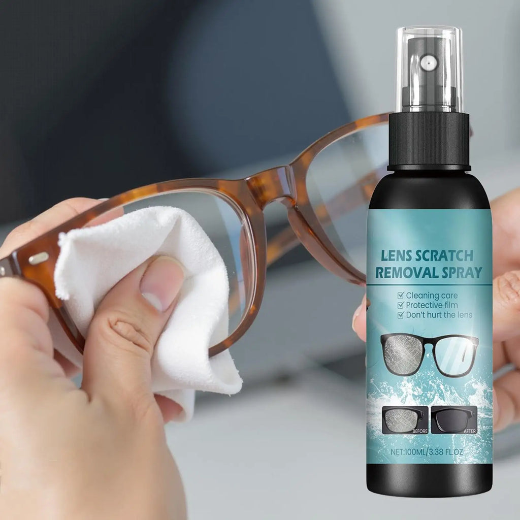 Eyeglass Lens Cleaner Spray – Removes Dust, Fingerprints & Scratches Lens Cleaner Spray Axl