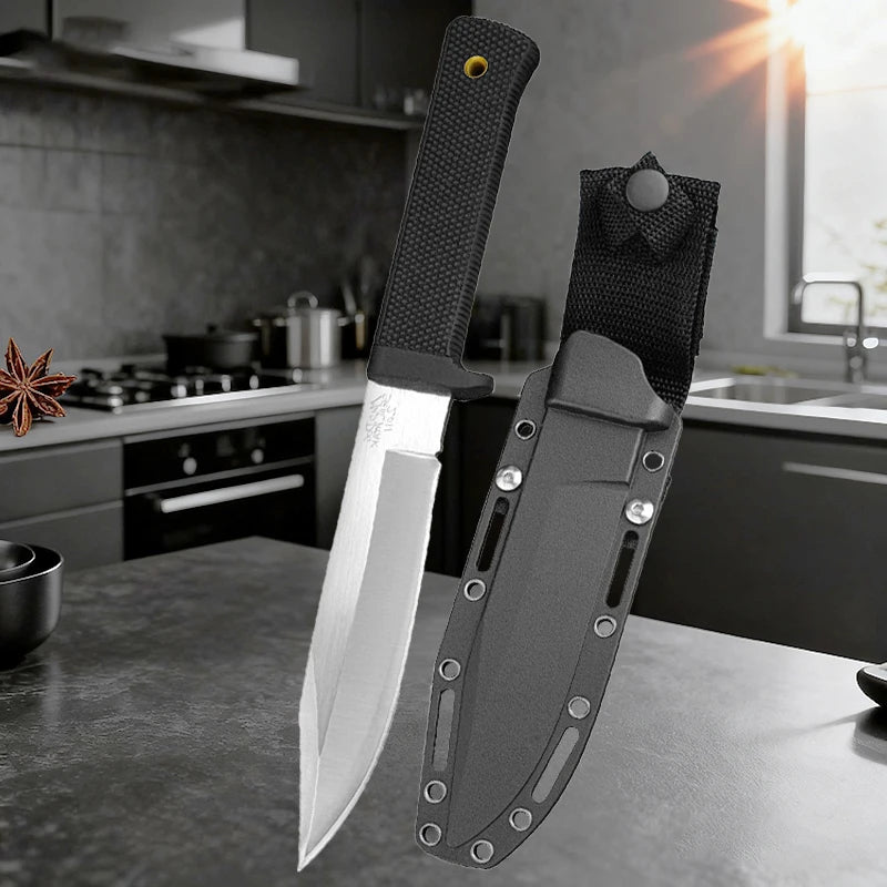 YRIDEFE Japanese Samurai Kitchen & Boning Knife 2-Piece Set Kitchen Knife Set Axl 1pcs B