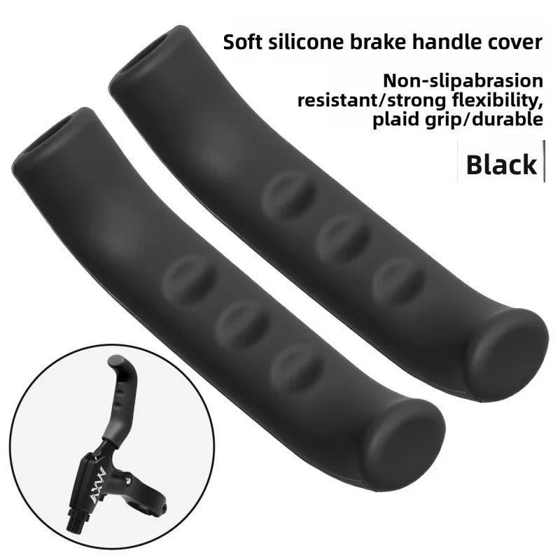 Silicone Bike Brake Lever Covers – Anti-Slip 1 Pair Brake Lever Cover Axl