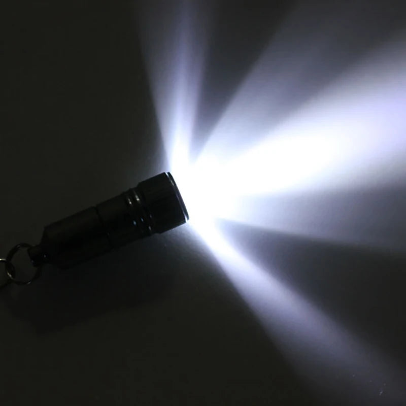 Mini LED Keychain Flashlight – Compact Pocket Torch for Camping Keychain Flashlight Axl
