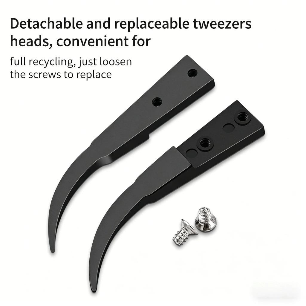 ESD-Safe Precision Tweezers – Anti-Static Stainless Steel Precision Tweezers Axl