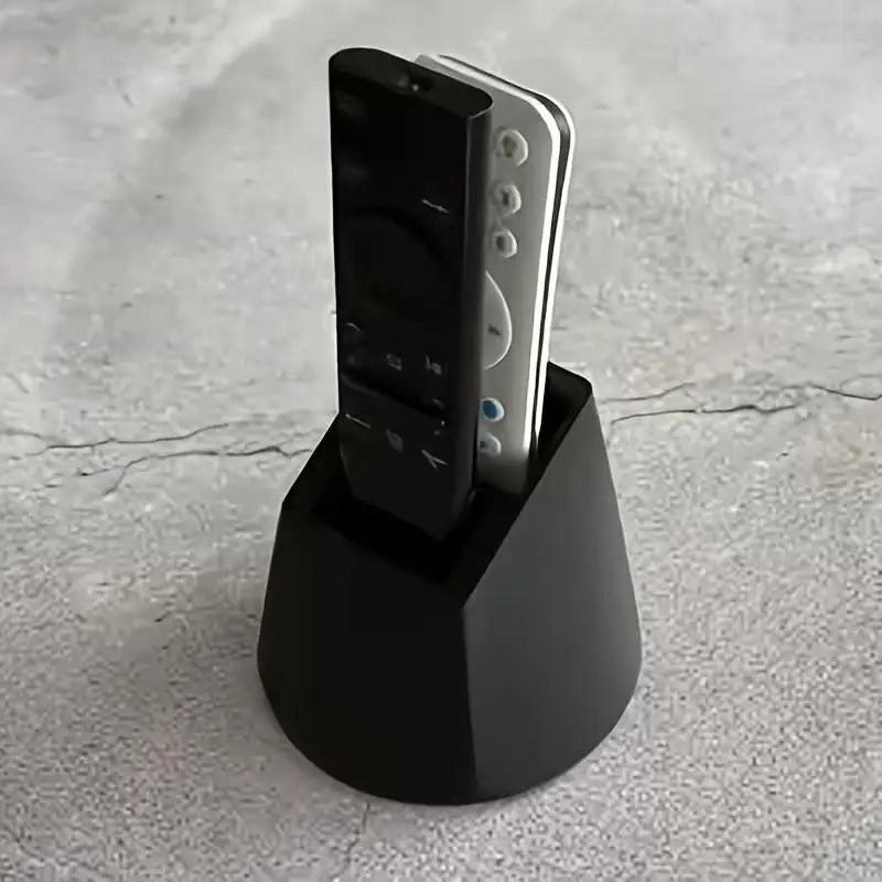 2-Grid Desktop Remote Control Holder & Organizer Rack Desktop Organizer Rack Axl