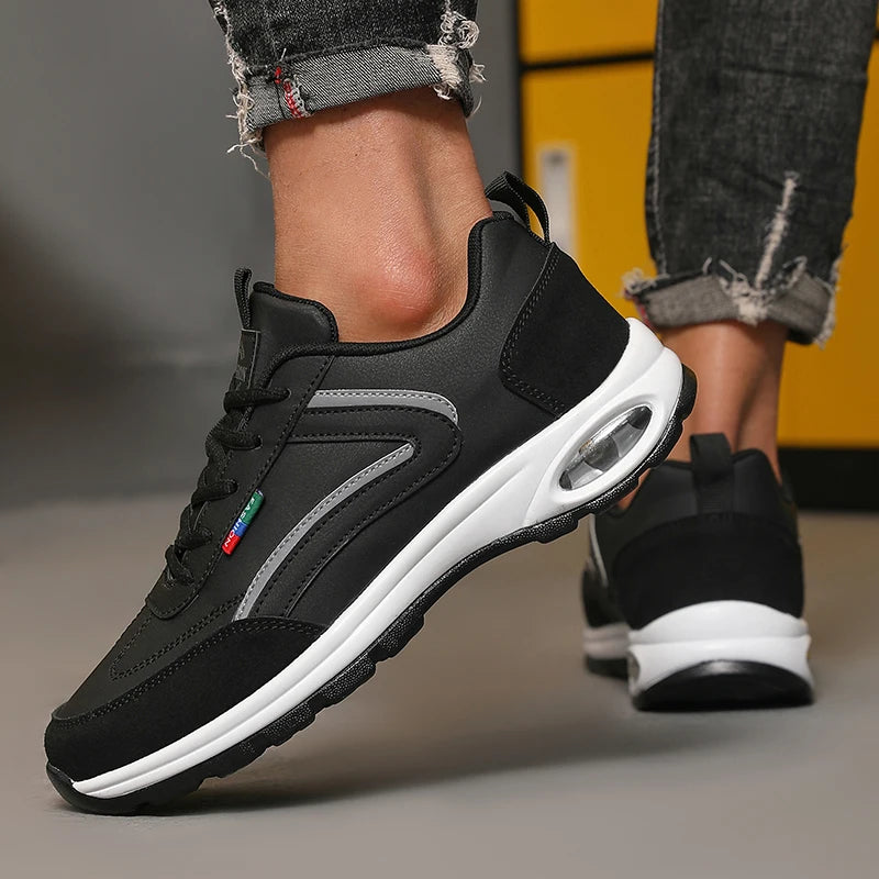 ZULIWAGN Women's Thick Sole Breathable Casual Sneakers Casual Sneakers Axl black 39