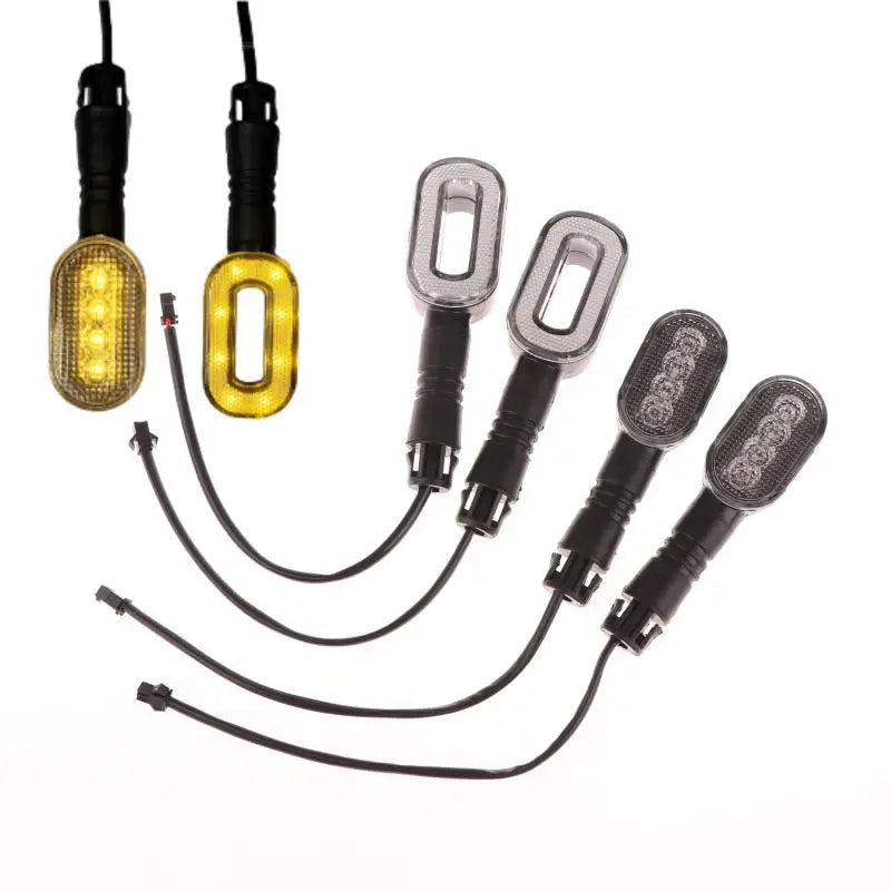 2-Pack E-Bike Turn Signal Taillight 36V–72V LED Warning Lamp E-Bike Turn Signal Light Axl
