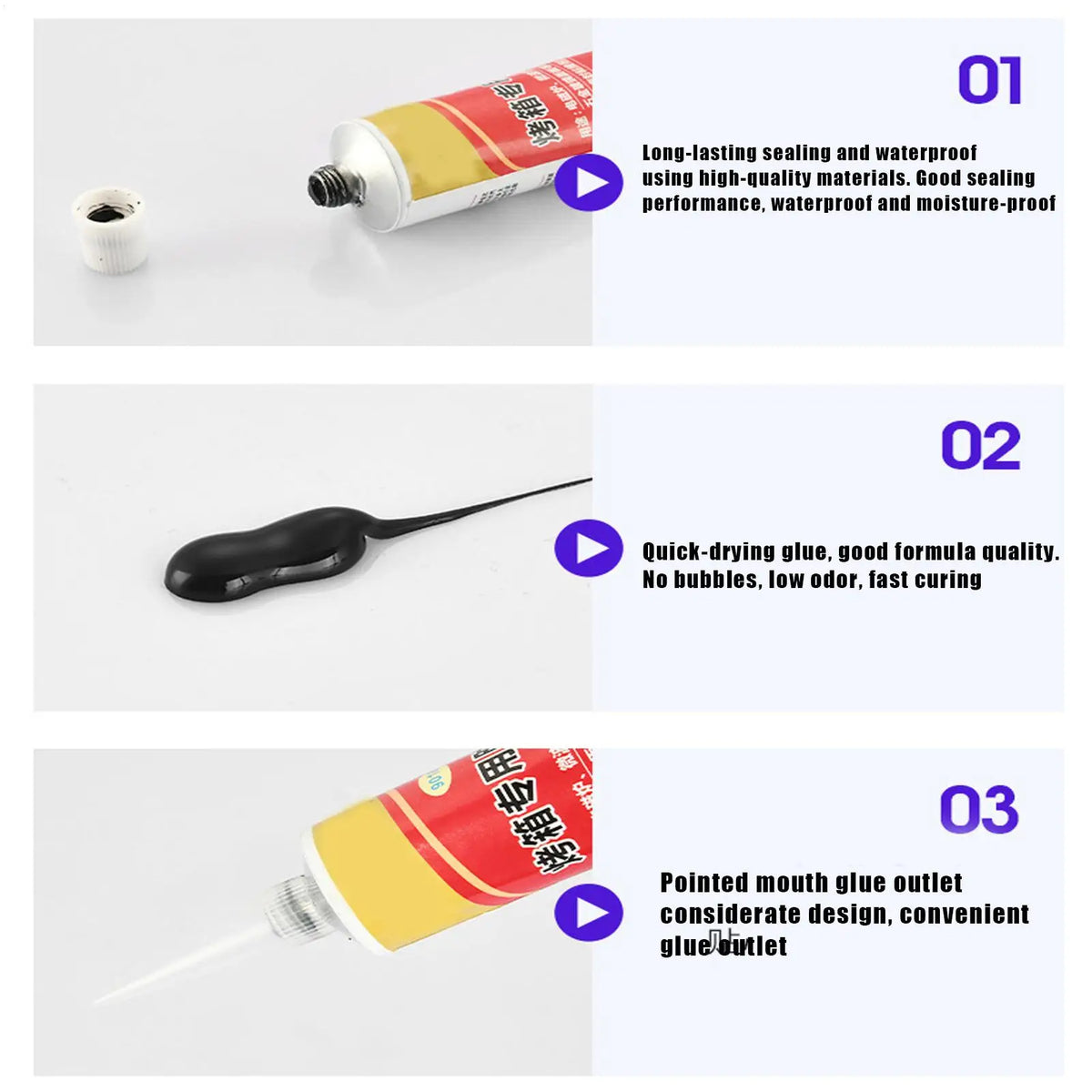 High-Temp Oven Panel Adhesive Sealant 100ml | Fast Drying Appliance Sealant Axl