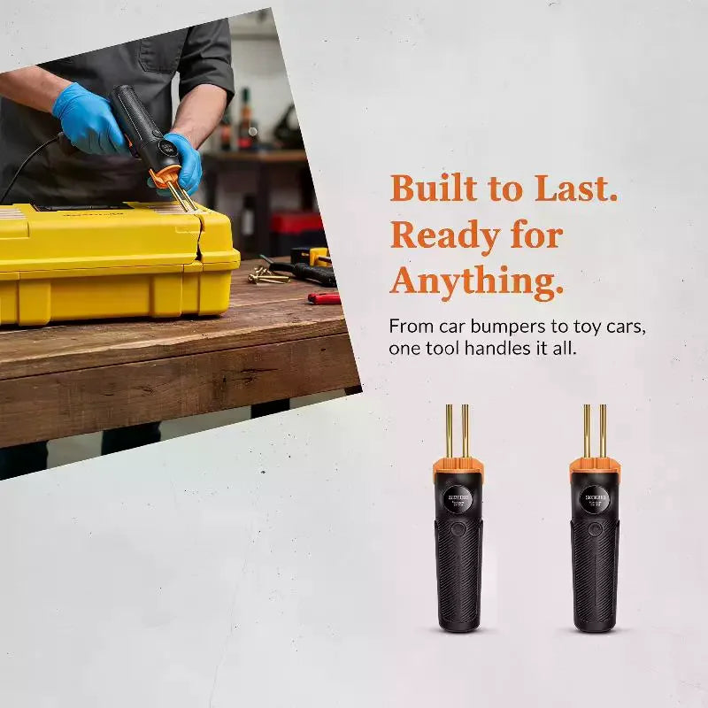 PW35 Cordless Plastic Welder Gun – 4000mAh USB Rechargeable Plastic Welding Gun Axl