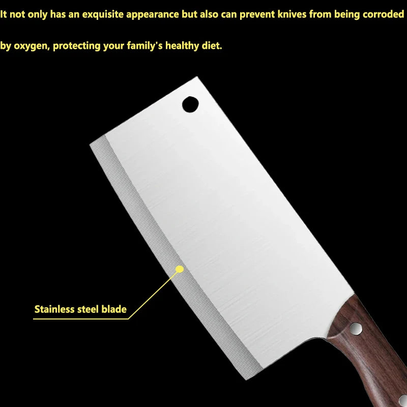 Stainless Steel Kitchen Cleaver – Sharp Multipurpose Chef Knife Kitchen Cleaver Knife Axl