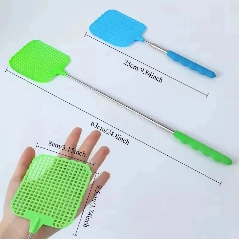 Telescopic Extendable Fly Swatter – Retractable Pest Control Tool Fly Swatter Axl