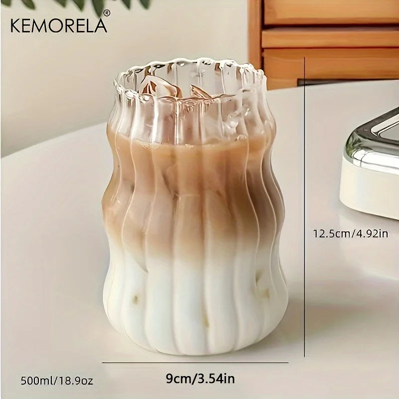 KEMORELA Borosilicate Glass Tumblers Set – Heat-Resistant Glass Tumbler Set Axl