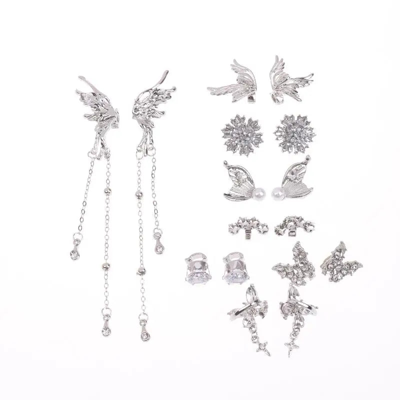 Rhinestone Earbud Decoration Clips – DIY Headphone Charms Headphone Charm Clips Axl