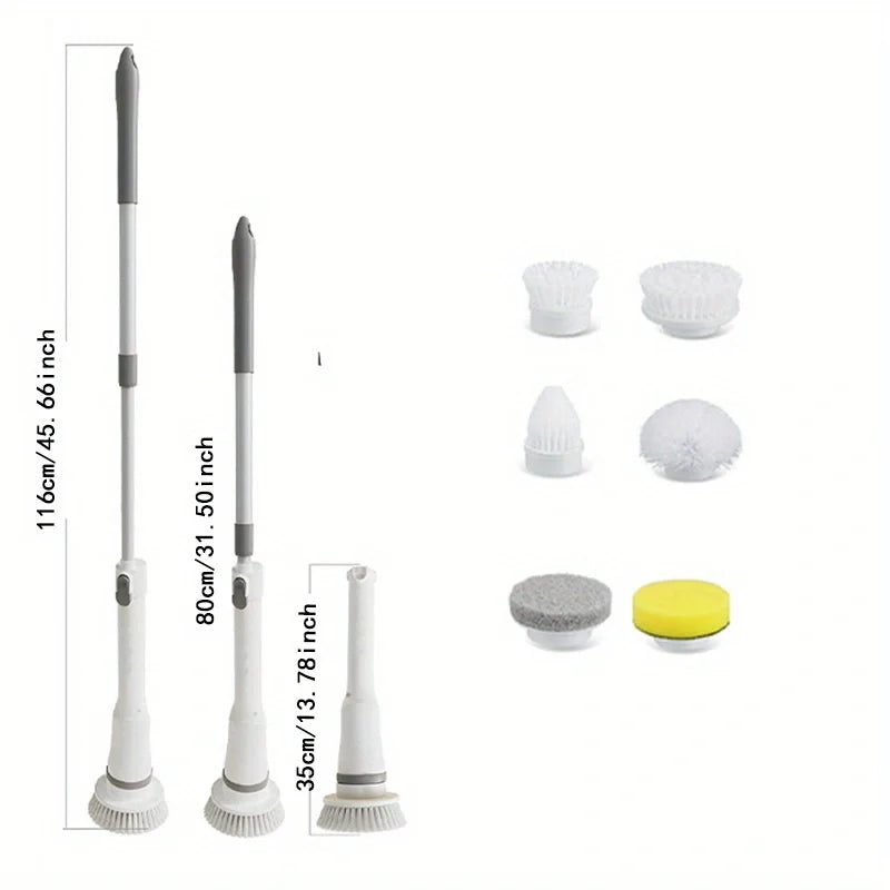 BALASHOV Electric Spin Scrubber – Cordless Cleaning Brush Kit Electric Spin Scrubber Axl