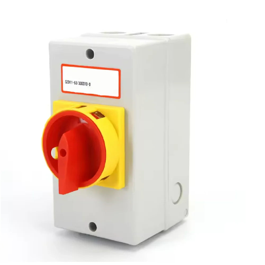 Three Phase Load Break Switch 63A 660V Industrial Isolator Load Break Switch Axl