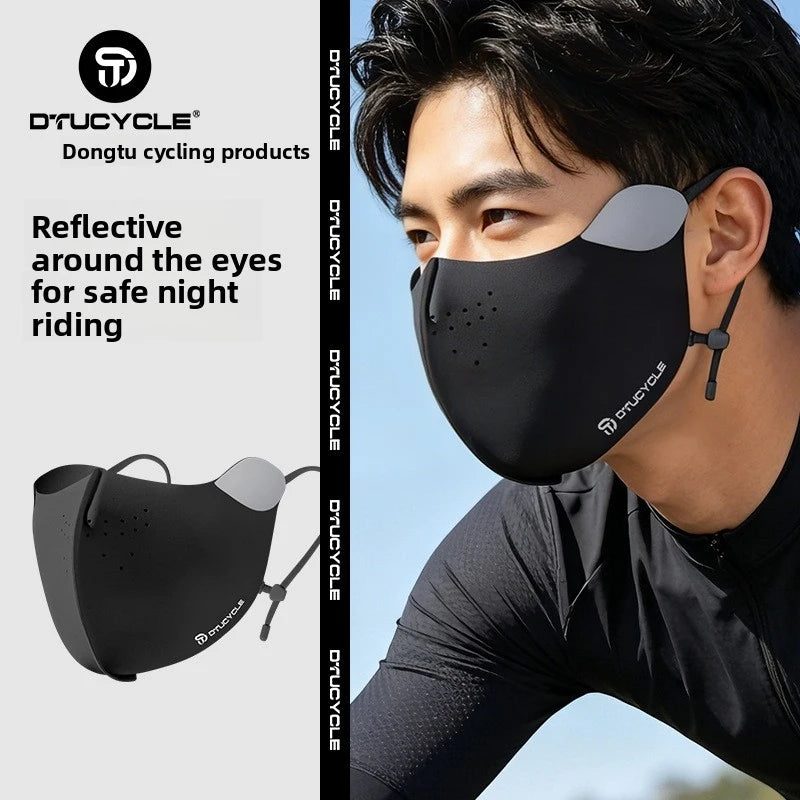 Ice Silk Cycling Face Mask UPF50+ UV Protection Men Women Cycling Face Mask Axl