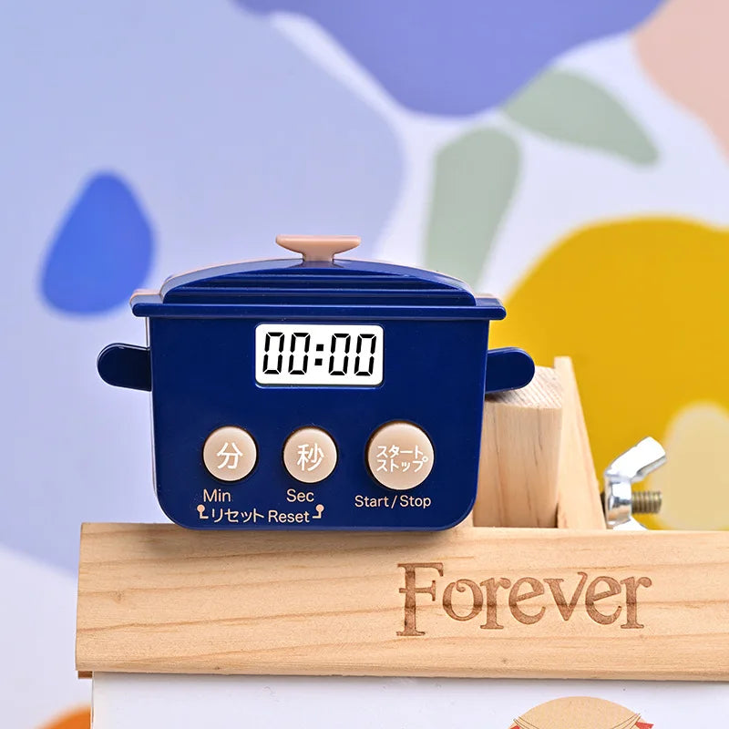 Cartoon Pot Kitchen Timer – Countdown & Count-Up Study Timer Kitchen Timer Axl
