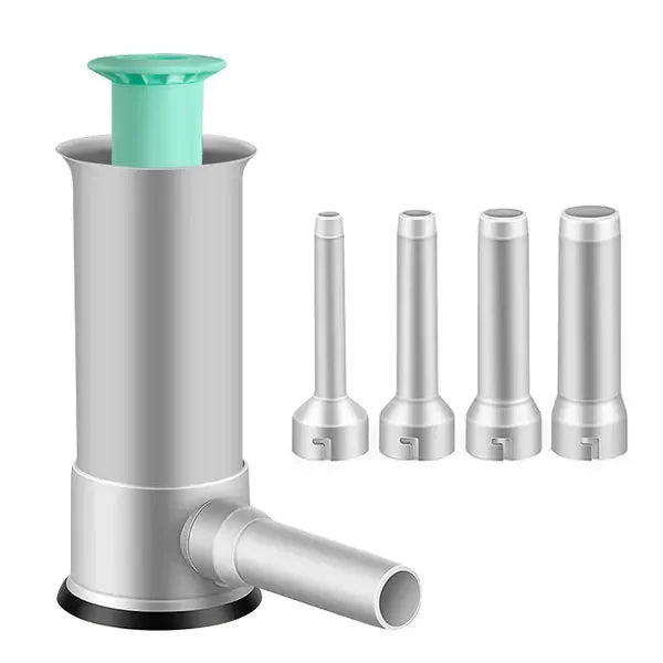 Manual Sausage Stuffer Machine – 4 Tubes, 1.1 lb Capacity Sausage Stuffer Machine Axl S Set