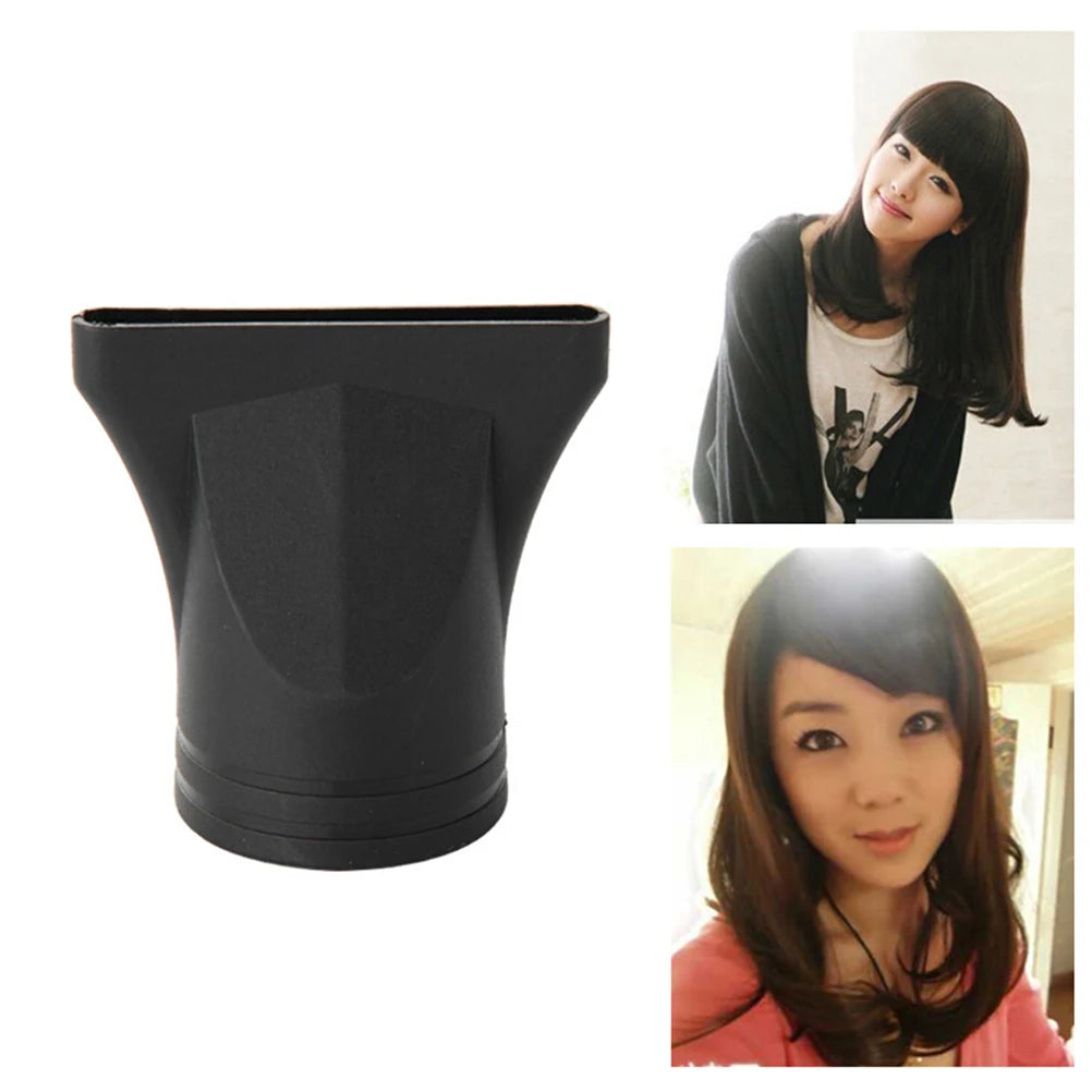 Narrow Concentrator Nozzle for Hair Dryer – Black Plastic Hair Dryer Nozzle Axl