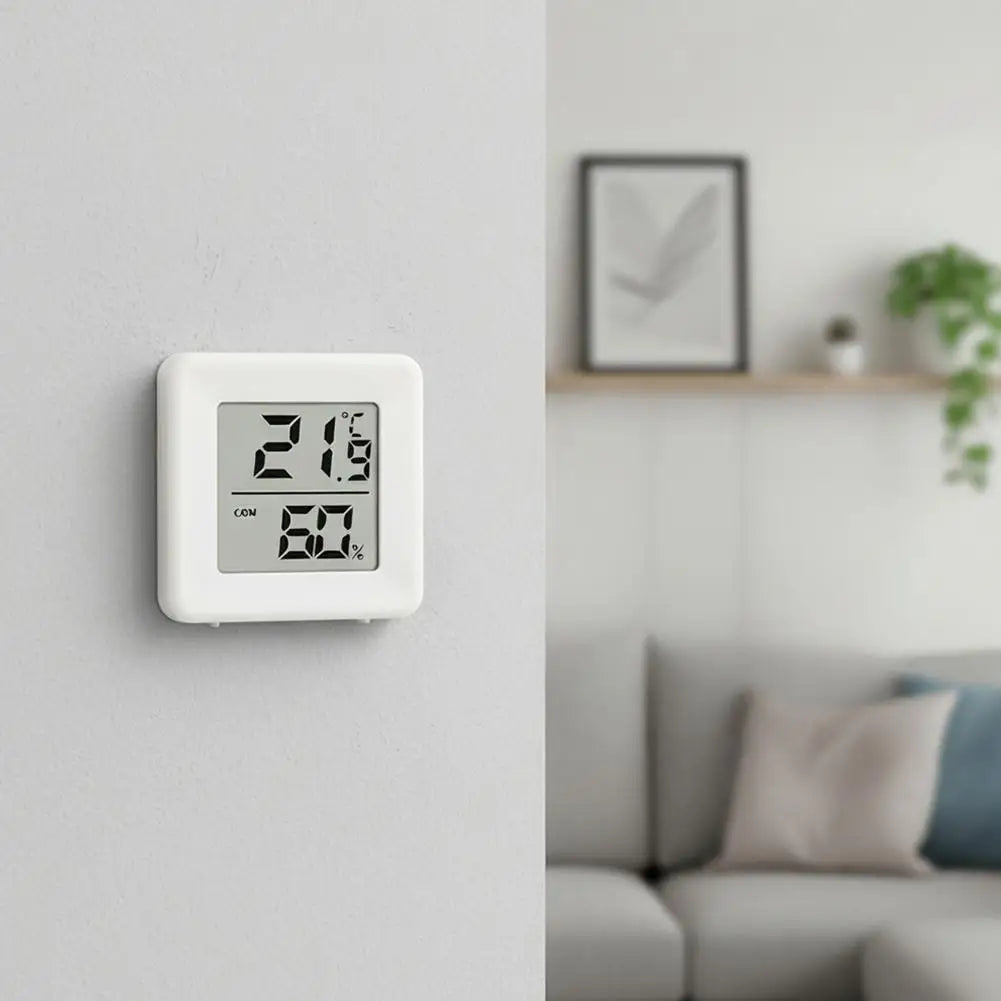 Mini LCD Thermometer Hygrometer – Indoor Temp & Humidity Meter Digital Thermometer Hygrometer Axl