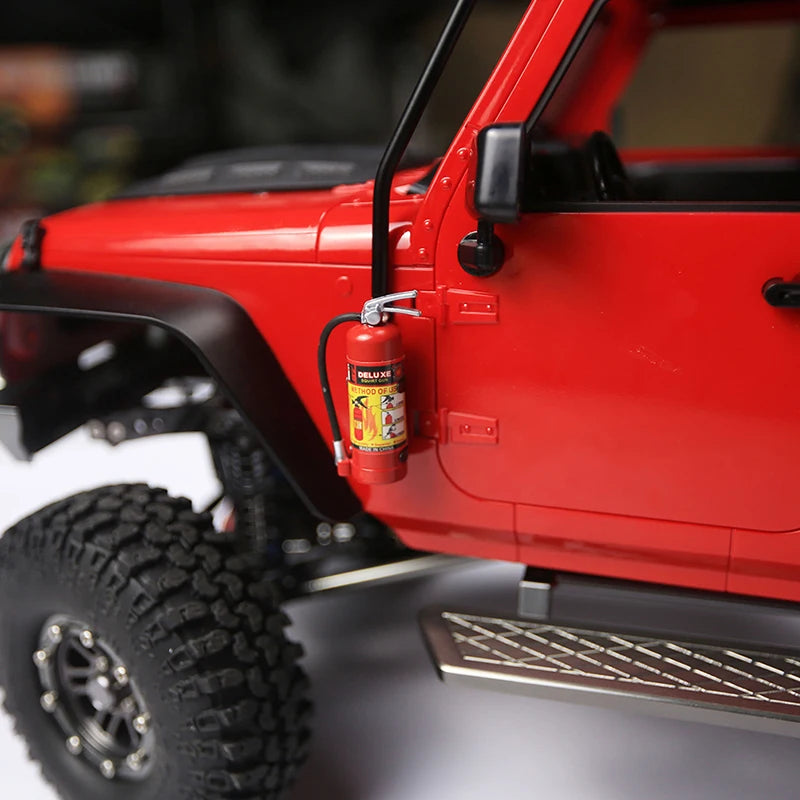 RC Crawler 1:10 Scale Fire Extinguisher Accessory Model 45mm RC Crawler Accessory Axl