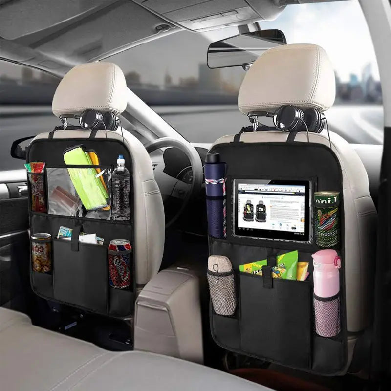 Car Backseat Organizer with Tablet Holder & Storage Pockets Car Seat Organizer Axl