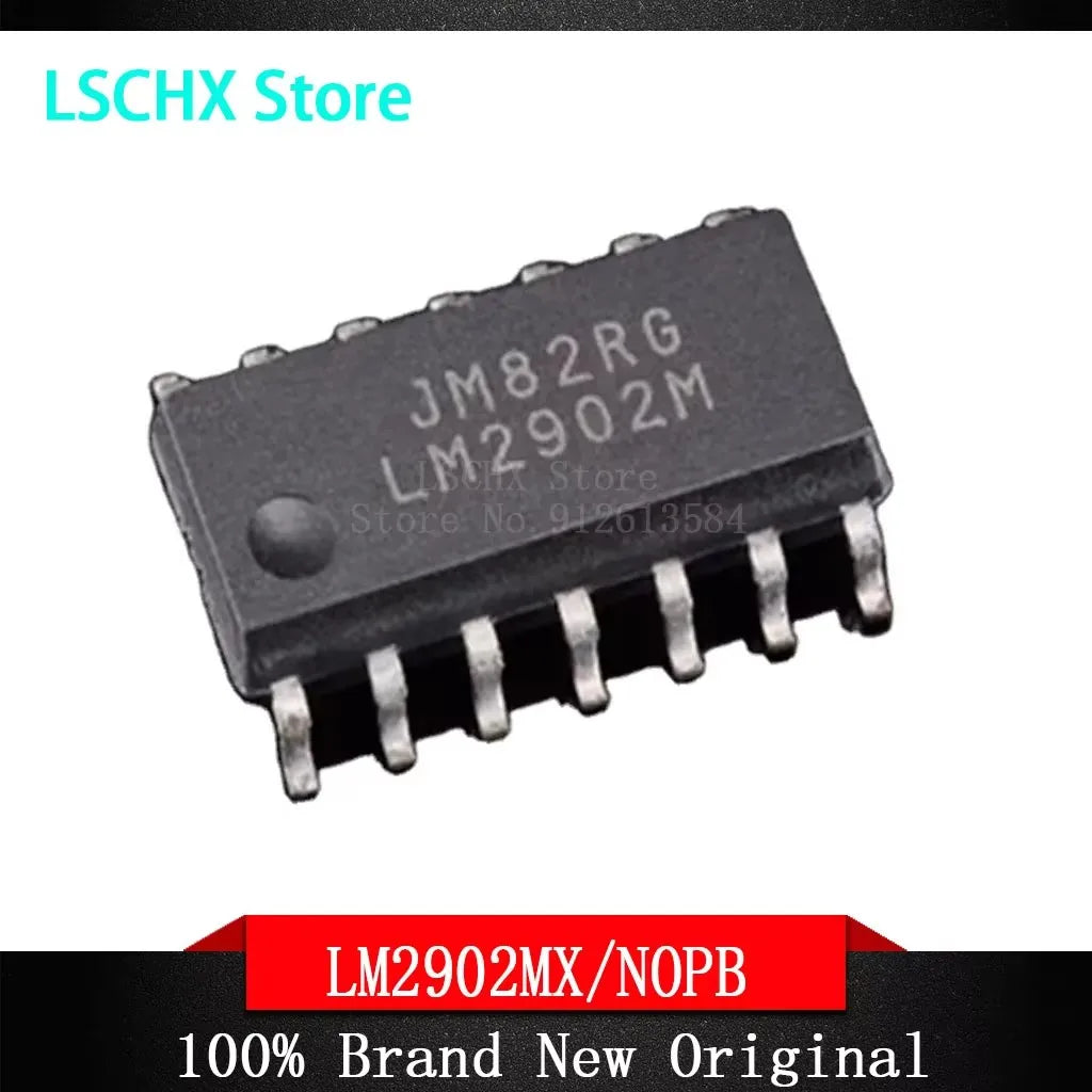 10pcs SOP IC Chips – LM2902 LM555 LM5575 LM5576 LM7301 NOPB Integrated Circuit Pack Axl LM2902MX