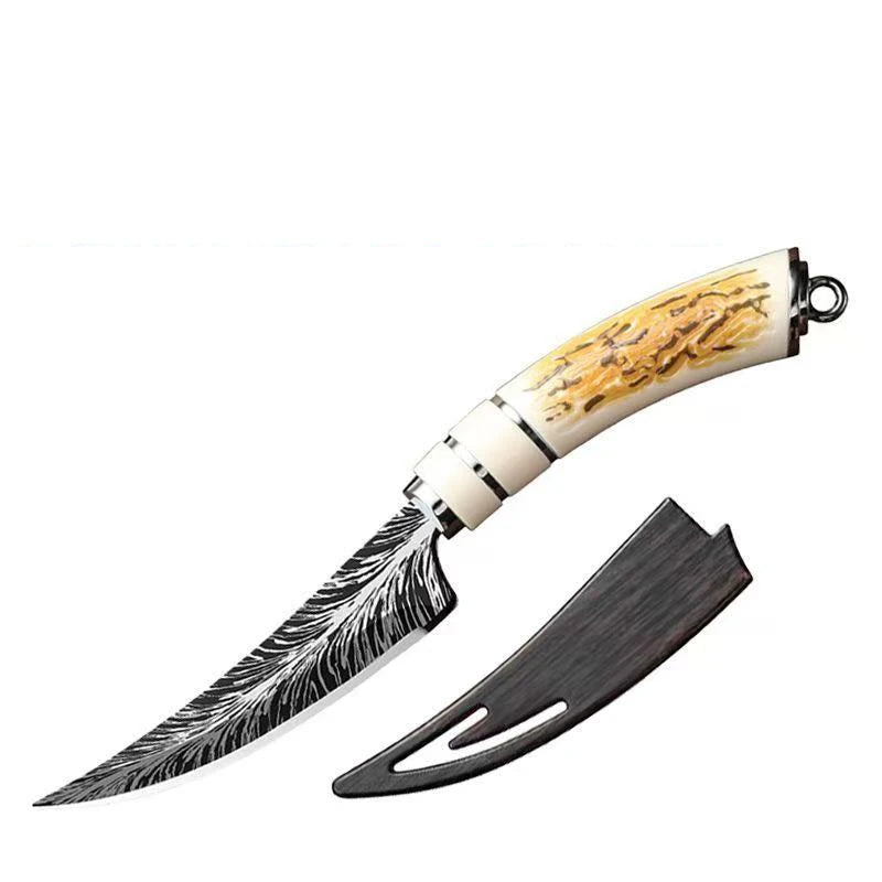 Stainless Steel Kitchen Knife with Sheath & Gift Box Kitchen Knife Axl No box