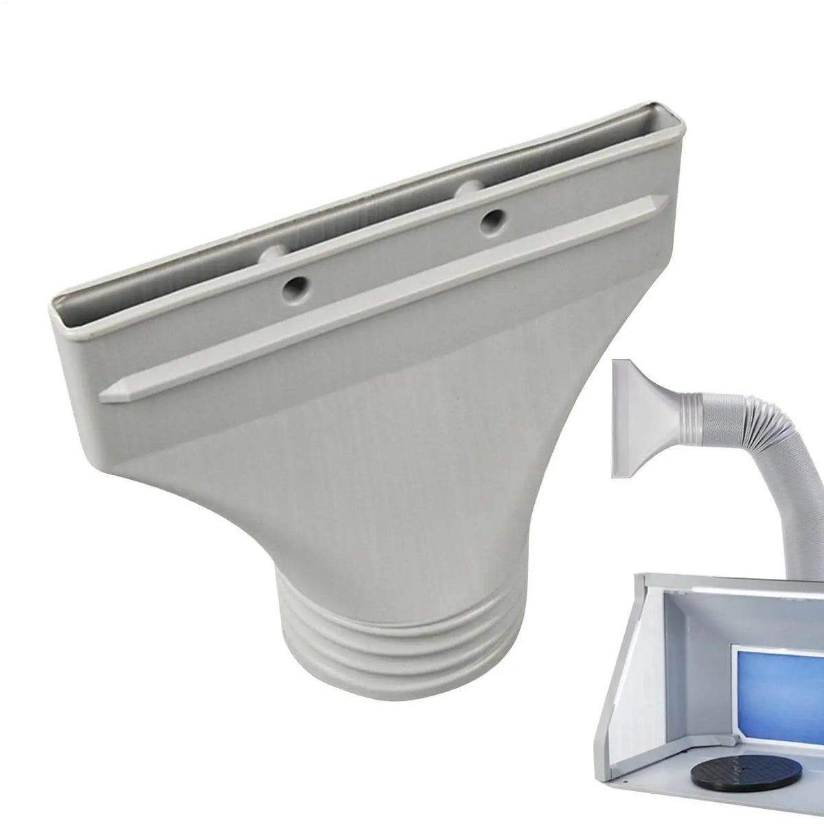 Flat AC Exhaust Hose Window Adapter | PVC Air Vent Connector AC Window Vent Adapter Axl