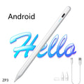 Universal Capacitive Stylus Pen – iOS Android Windows Capacitive Stylus Pen Axl ZP3-white