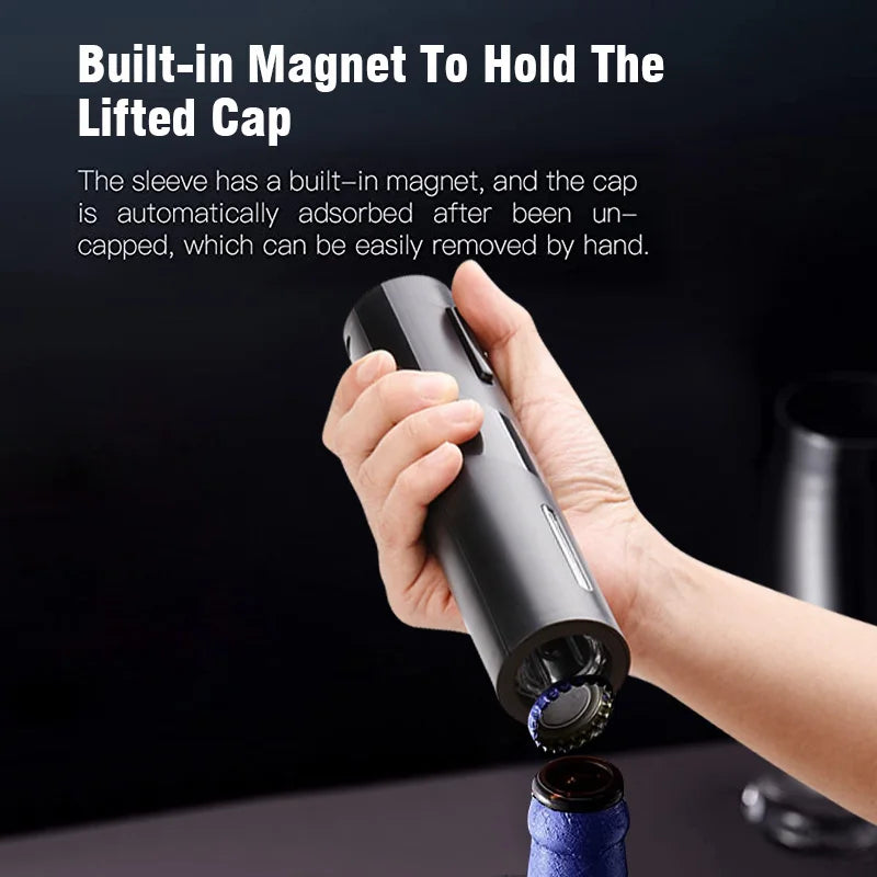 BALASHOV Electric Wine Opener & Foil Cutter | Auto Corkscrew Electric Wine Opener Axl