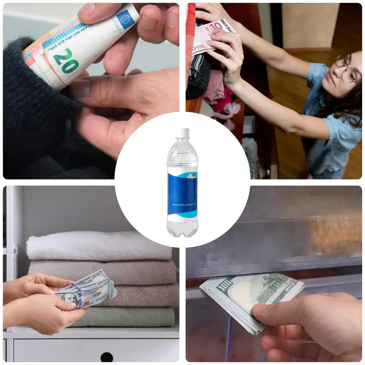 Water Bottle Diversion Safe – Hidden Stash Container Diversion Safe Container Axl Default Title