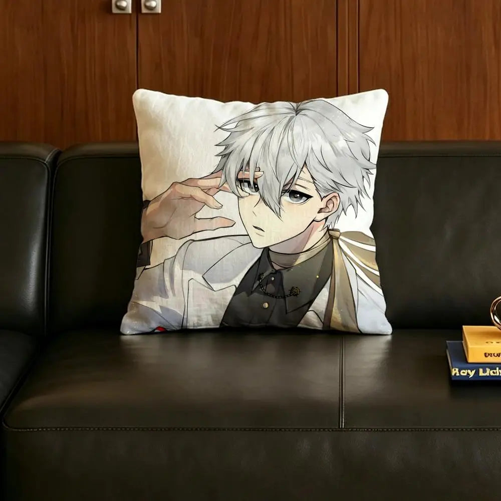 Anime Seishiro Nagi Linen Cushion Cover | Sofa & Bedroom Decor Anime Cushion Cover Axl