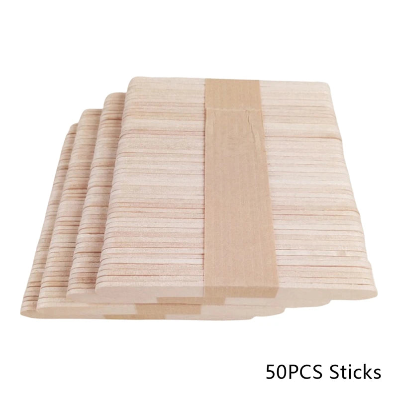 4-Grid Reusable Ice Popsicle Mold with Sticks & Lid | DIY Ice Cream Popsicle Mold Axl 50 Sticks