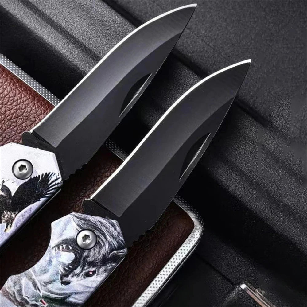 Folding Paring Knife – Stainless Steel Pocket Utility Knife Folding Pocket Knife Axl